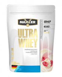 Протеин Maxler Ultra Whey Белый шоколад с малиной (900 г)