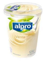 Десерт соевый йогуртный &quot;Ванильный&quot; обогащенный кальцием и витаминами (500 г), Alpro