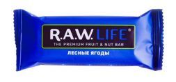 Батончик орехово-фруктовый &quot;Лесные ягоды&quot; R.A.W. LIFE (47 г)