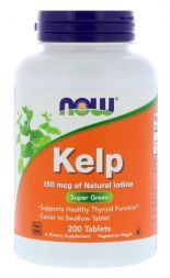 NOW Kelp 150 мг (200 таб)