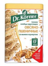 Хлебцы &quot;Овсяно-пшеничные смесь семян&quot; Dr. Korner (100 г)