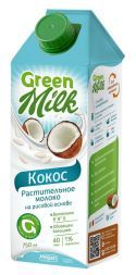 Напиток Кокос Green Milk (750 мл)