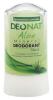 Дезодорант-Кристалл с натуральным соком Алоэ, стик зеленый (60 г), DeoNat