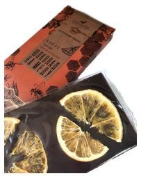 Горький шоколад на меду ПРЕМИУМ с апельсином 70 % Гагаринские мануфактуры (70 г)