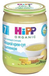 Суп Hipp овощи/цыпленок с 7 мес. (190 г)